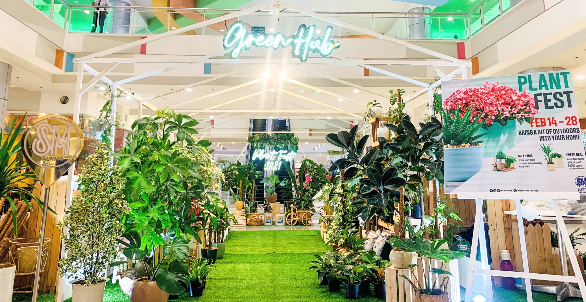 14 Green Hub at SM City Baliwag