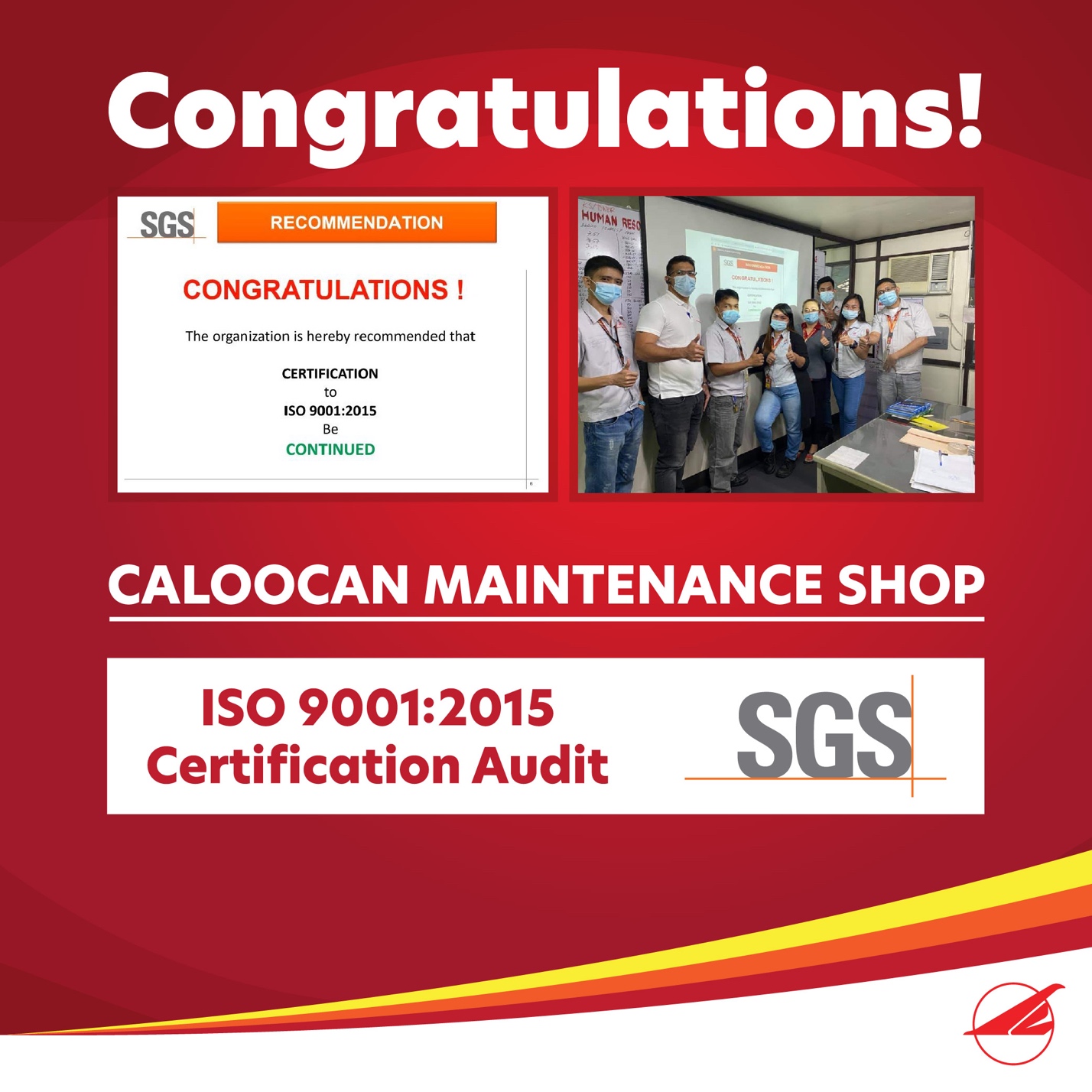 Victory Liner’s Caloocan maintenance shop gets iso 9001:2015 re-certification