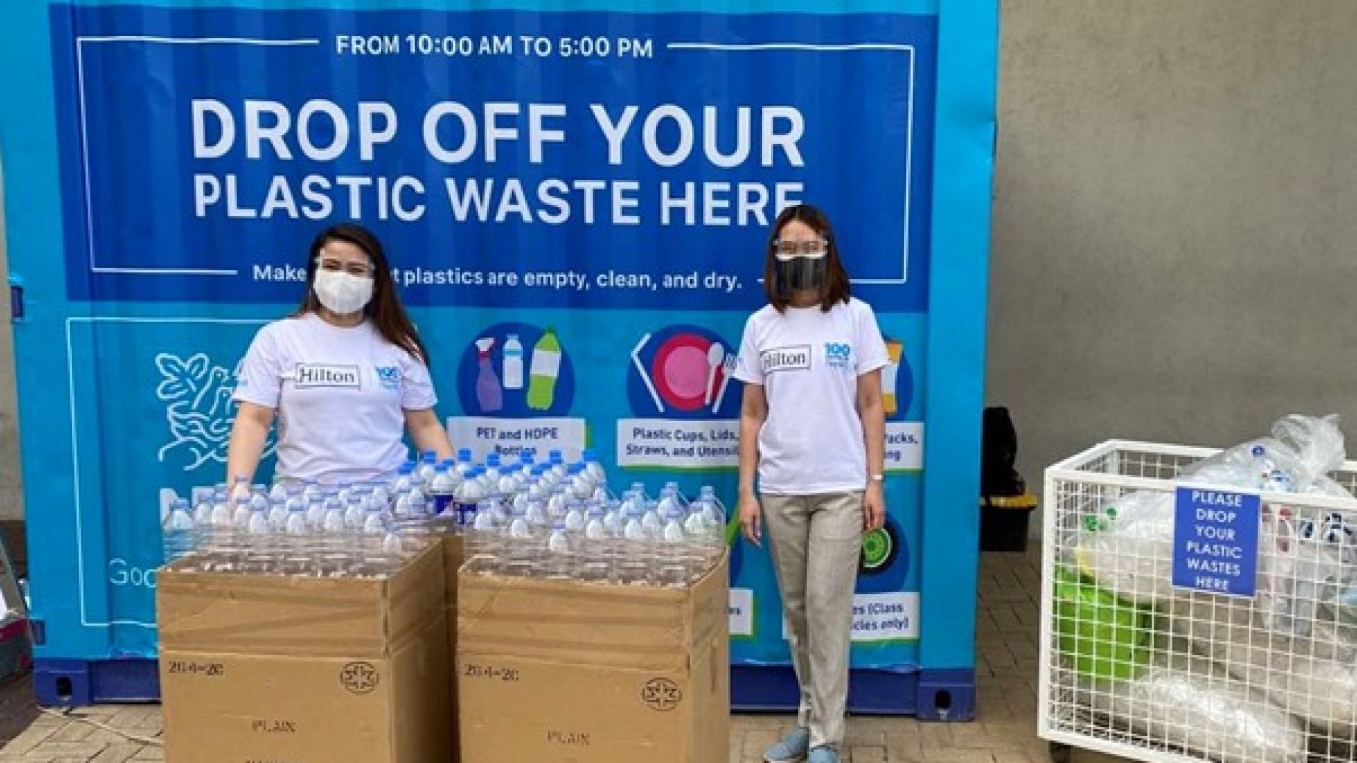 Plastic Waste Collection Program launched at the SM Mall of Asia