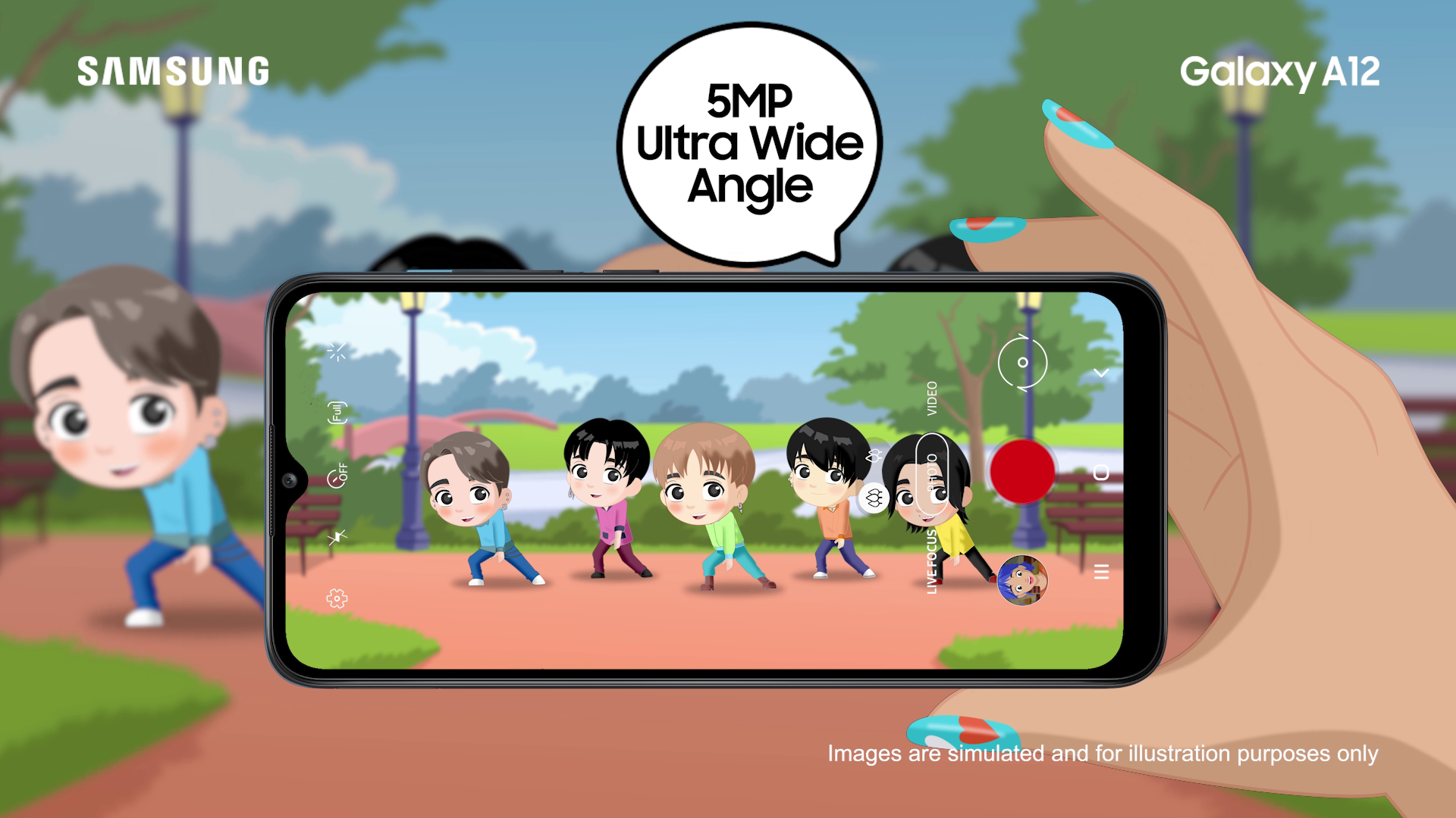 SB19 talks about how they unleash their awesome  with the SAMSUNG Galaxy A12