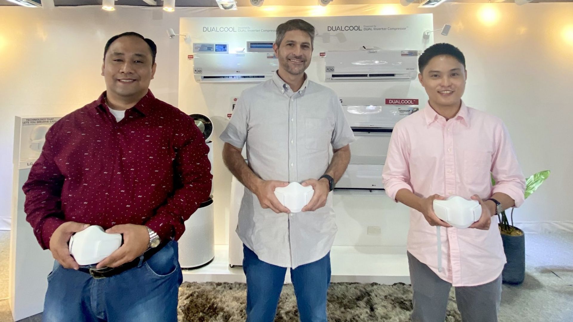 Pure Air Everywhere with LG PuriCare™ Wearable Air Purifier and new line of Air Conditioners