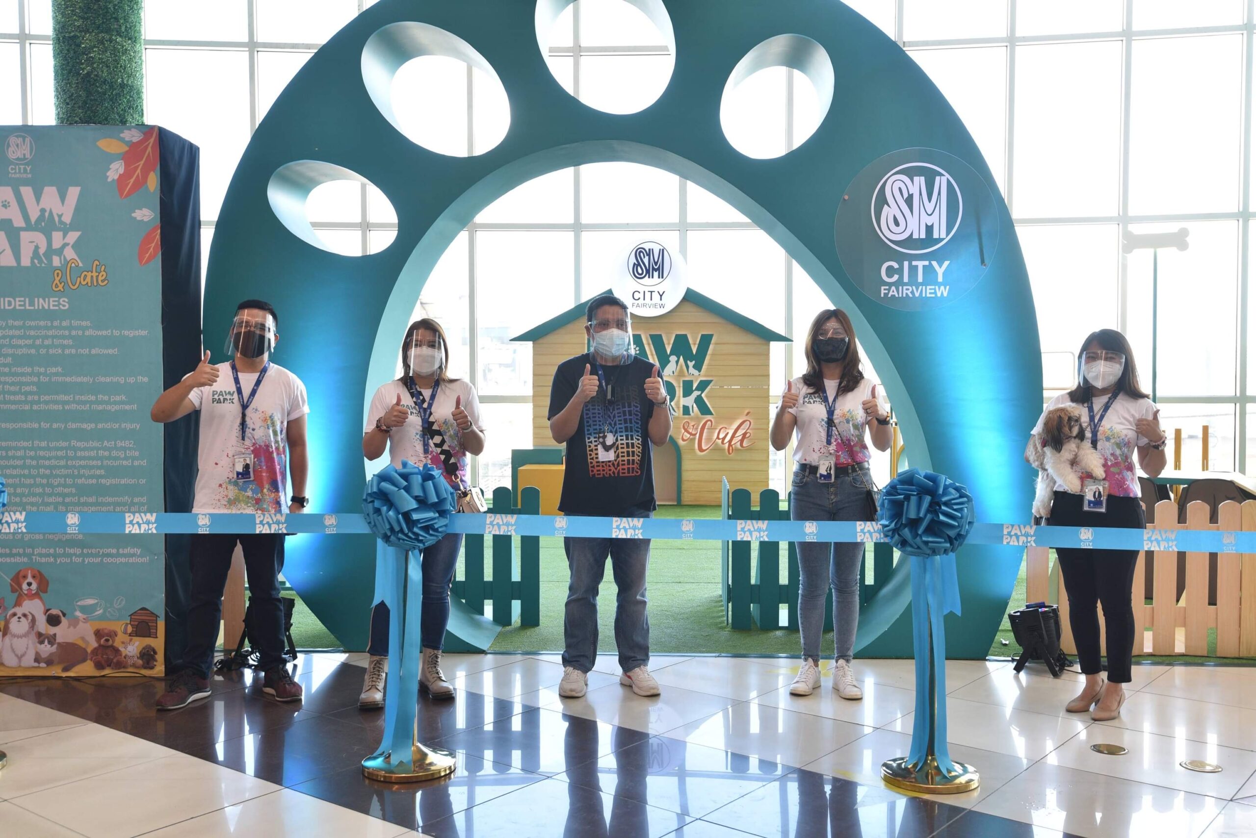 Have a PAWsome time at SM City Fairview’s indoor Paw Park