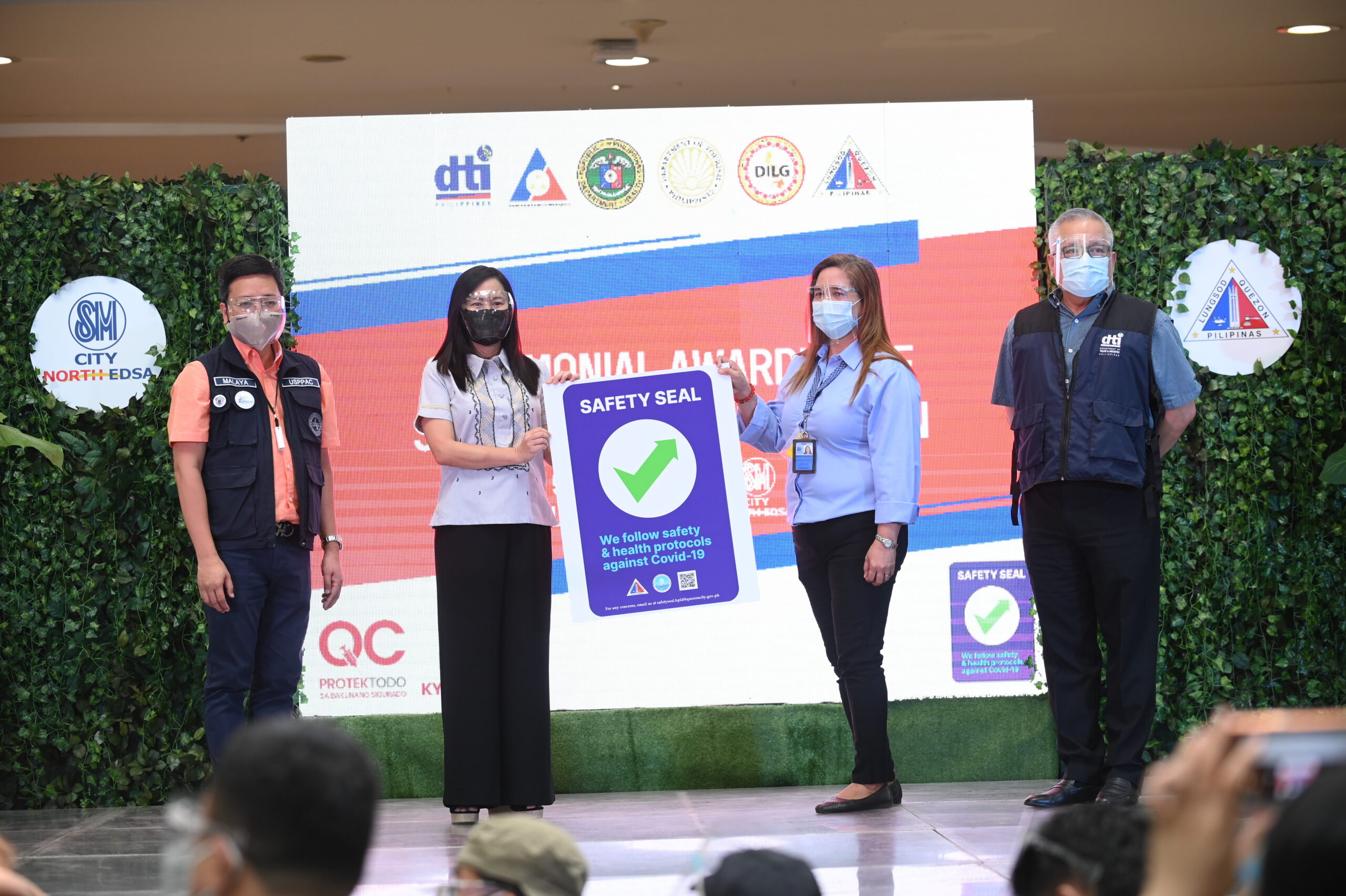 SM CITY NORTH EDSA SAFETY SEAL CEREMONIAL AWARDING JUNE 5 I 10AM