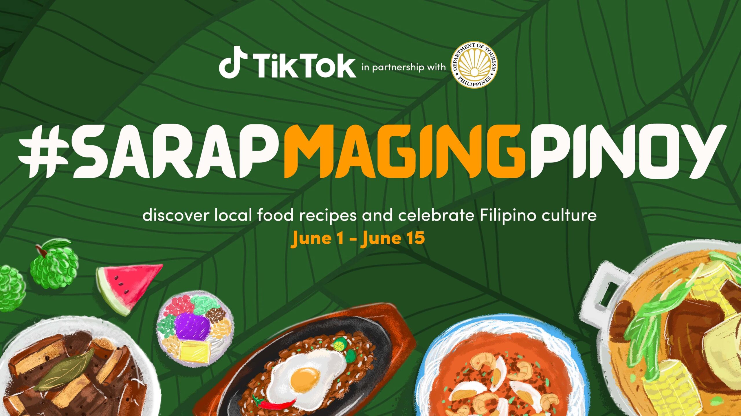 Cook on TikTok and Tell The World #SarapMagingPinoy