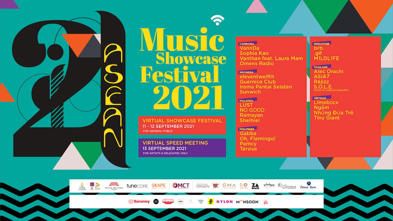 ASEAN Music Showcase Festival 2021 Unveils Lineup