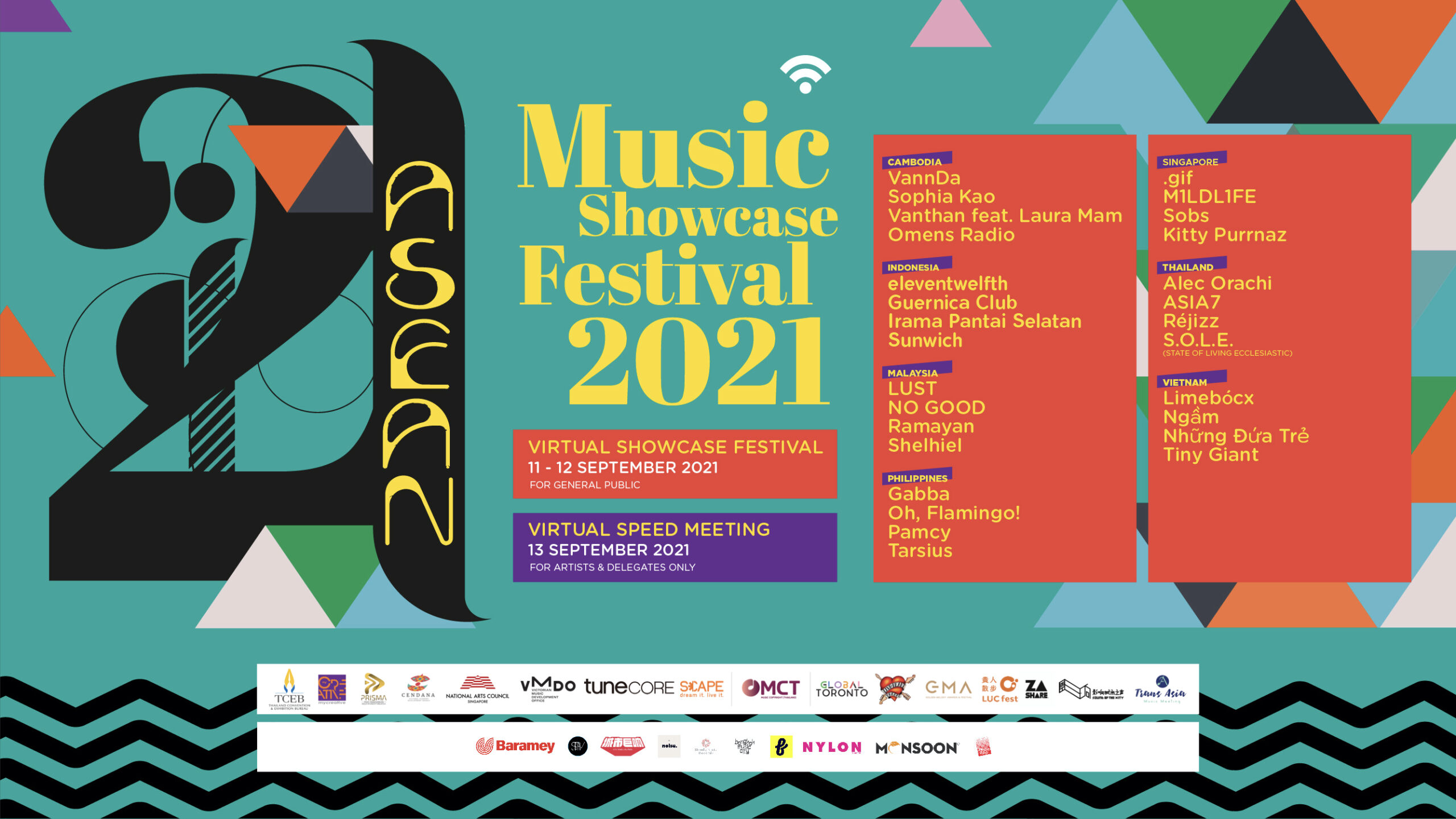 ASEAN Music Showcase Festival Gears Up For 2021 Edition This Week With Robust Program Additions