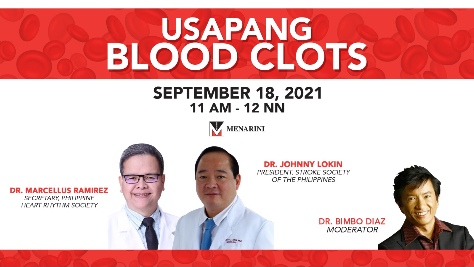 MENARINI ASIA-PAC SPEARHEADS CAMPAIGN TO INCREASE PUBLIC AWARENESS ABOUT THE DANGERS OF BLOOD CLOTS