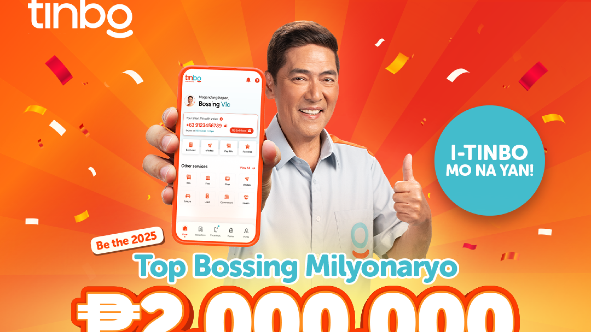 PLDT Global, TinBo seeking next millionaire in ‘Top Bossing Milyonaryo’