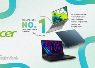 Two decades strong: Acer maintains its leadership as the #1 laptop brand in the Philippines