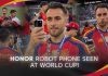 HONOR Robot Phone Makes Surprise Appearance During Spain’s World Cup Celebration