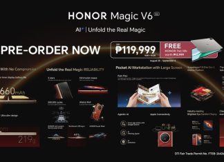 HONOR Magic V6 Now Up for Pre-Order at Php 119,999 with FREE HONOR Pad X8b worth Php 12,999